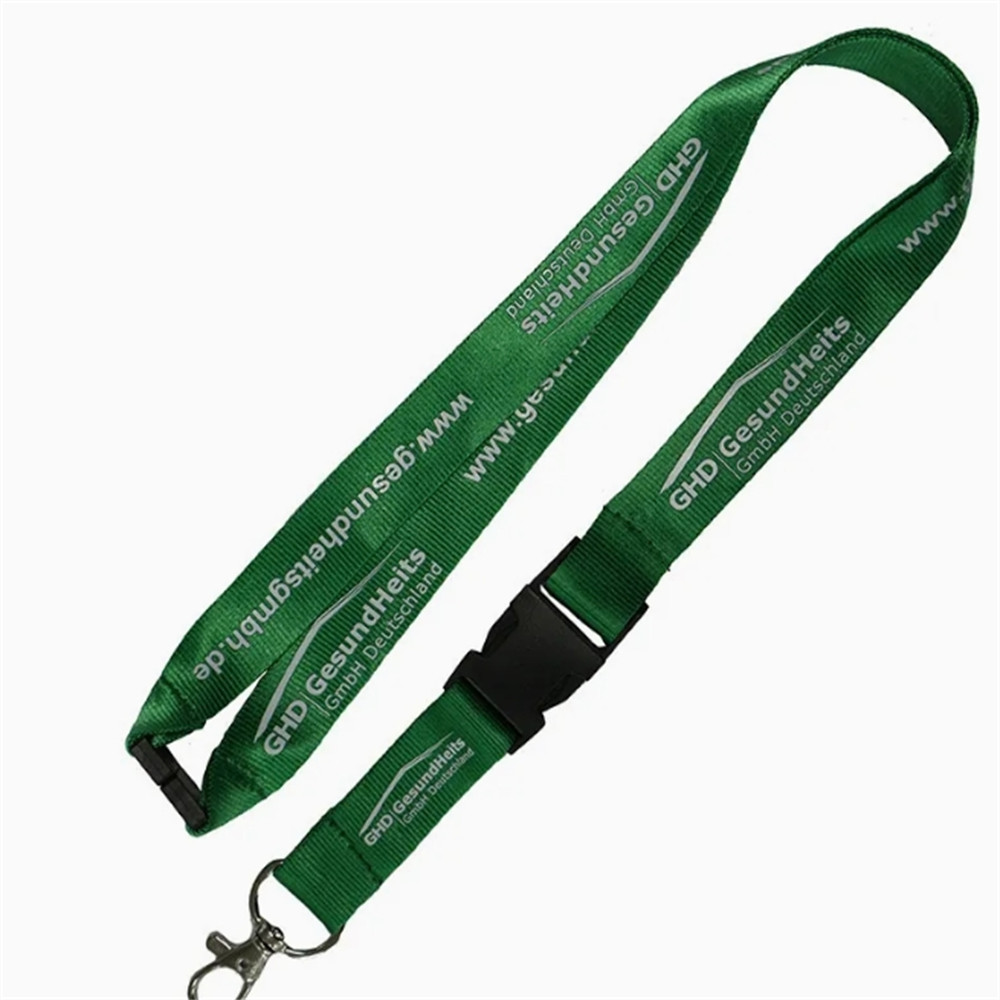 High Quality Hot Sell Silk Screen Printed Neck Key Lanyard with Custom Logo