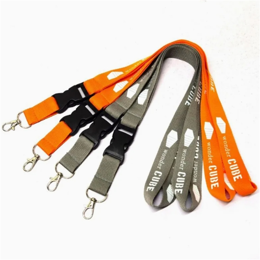 High Quality Hot Sell Silk Screen Printed Neck Key Lanyard with Custom Logo