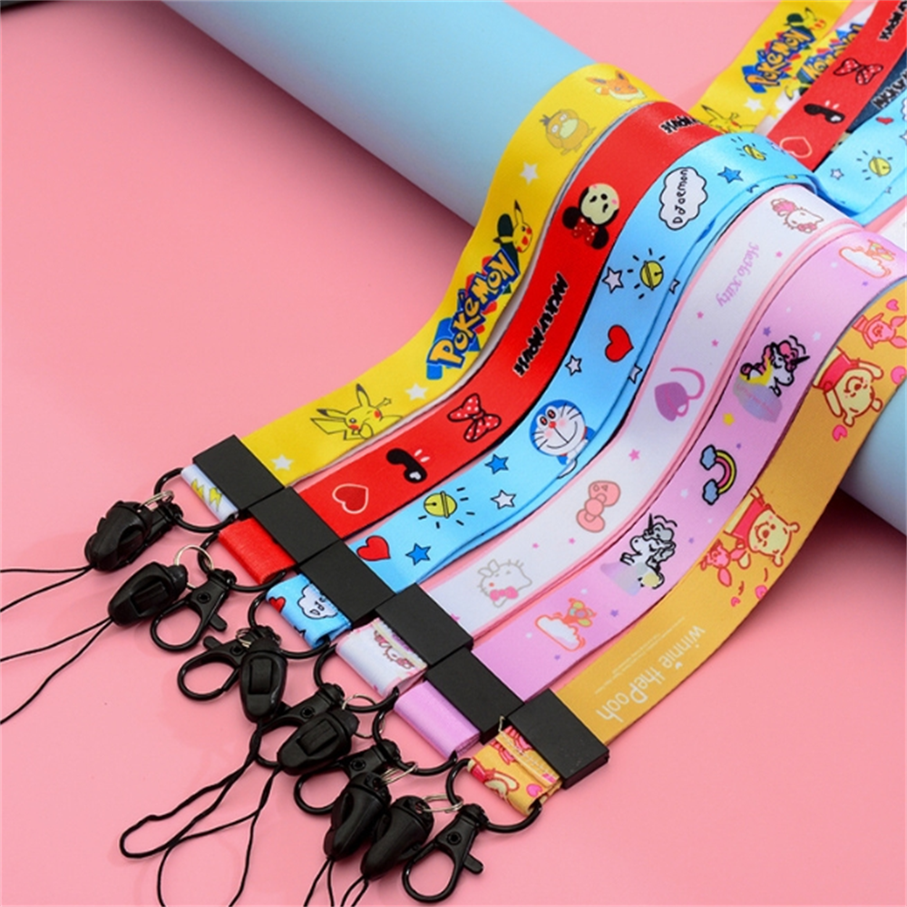 Custom Polyester/Nylon Sublimation Heat Transfer Printed Neck Lanyard with logo