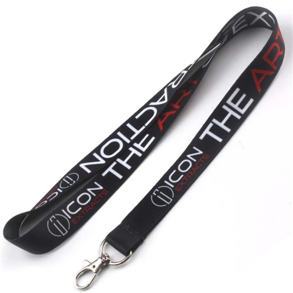 Eco-Friendly Custom RPET Lanyard with Safety Breakaway Lock