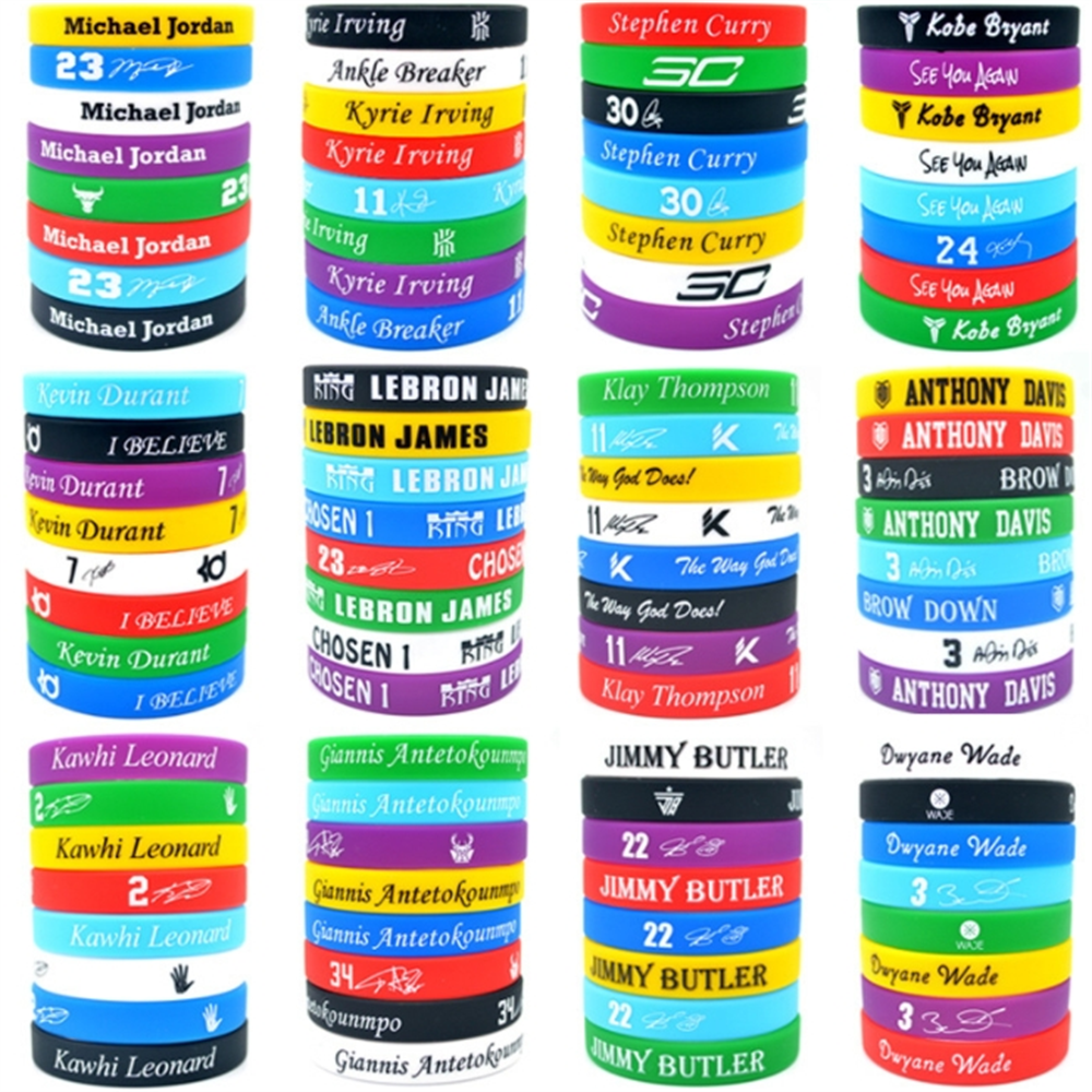 Promotional Custom Personalized Bracelet Sports Events Rubber Silicone Wristband