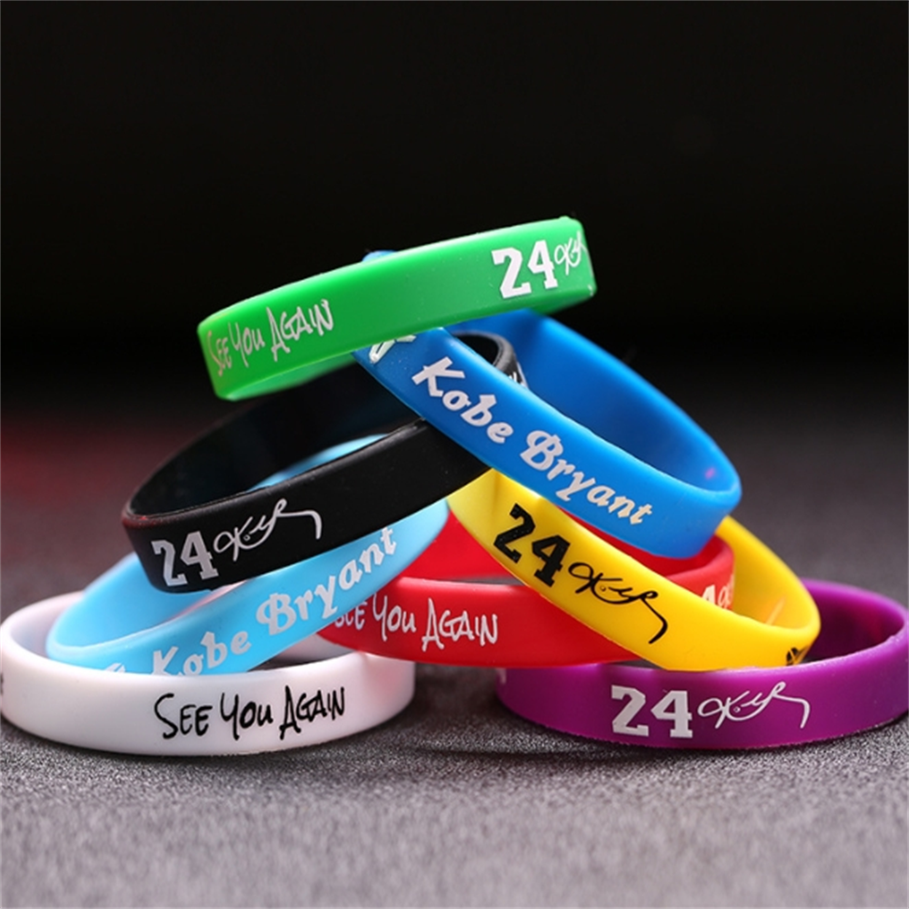 Promotional Custom Personalized Bracelet Sports Events Rubber Silicone Wristband