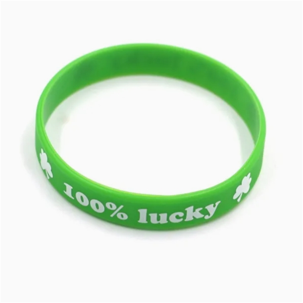 Silicon Rubber Wristband Wholesale Custom Logo Advertising Silicone Bracelet Promotion Gift