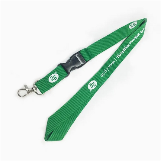 High Quality Hot Sell  Silk Screen Printed Neck Key Lanyard with Custom Logo