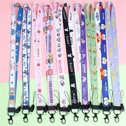 Custom Polyester/Nylon Sublimation Heat Transfer Printed Neck Lanyard with  logo