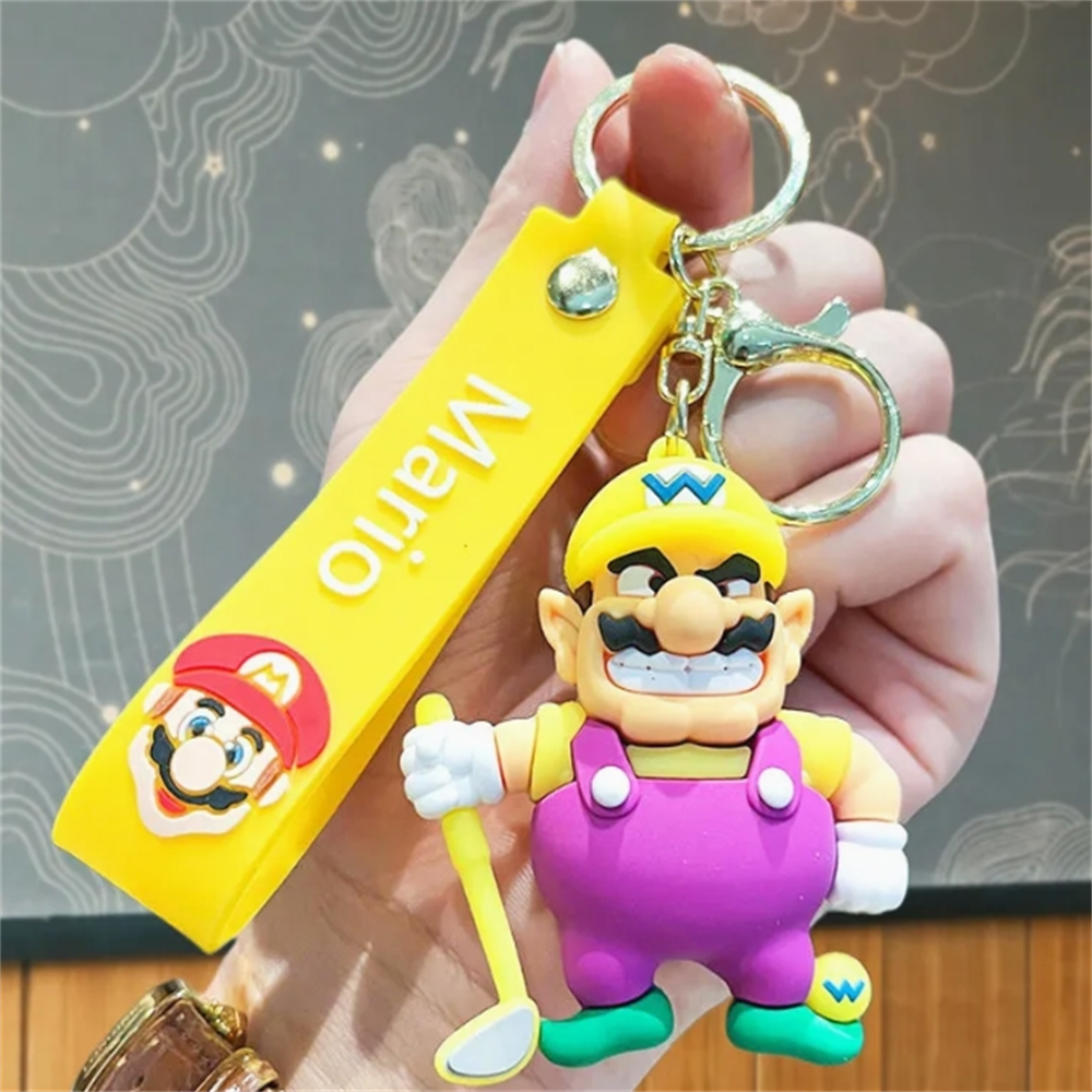 Wholesale Custom Cartoon 3D Keychain Promotional Gift Rubber Key Ring PVC Keychain